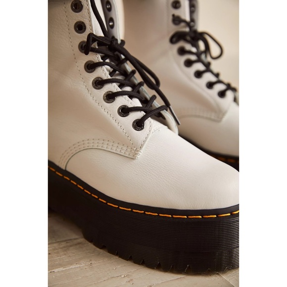 Free People x 1460 Pascal Max Pisa Leather Platform Combat Boots - Picture 13 of 15